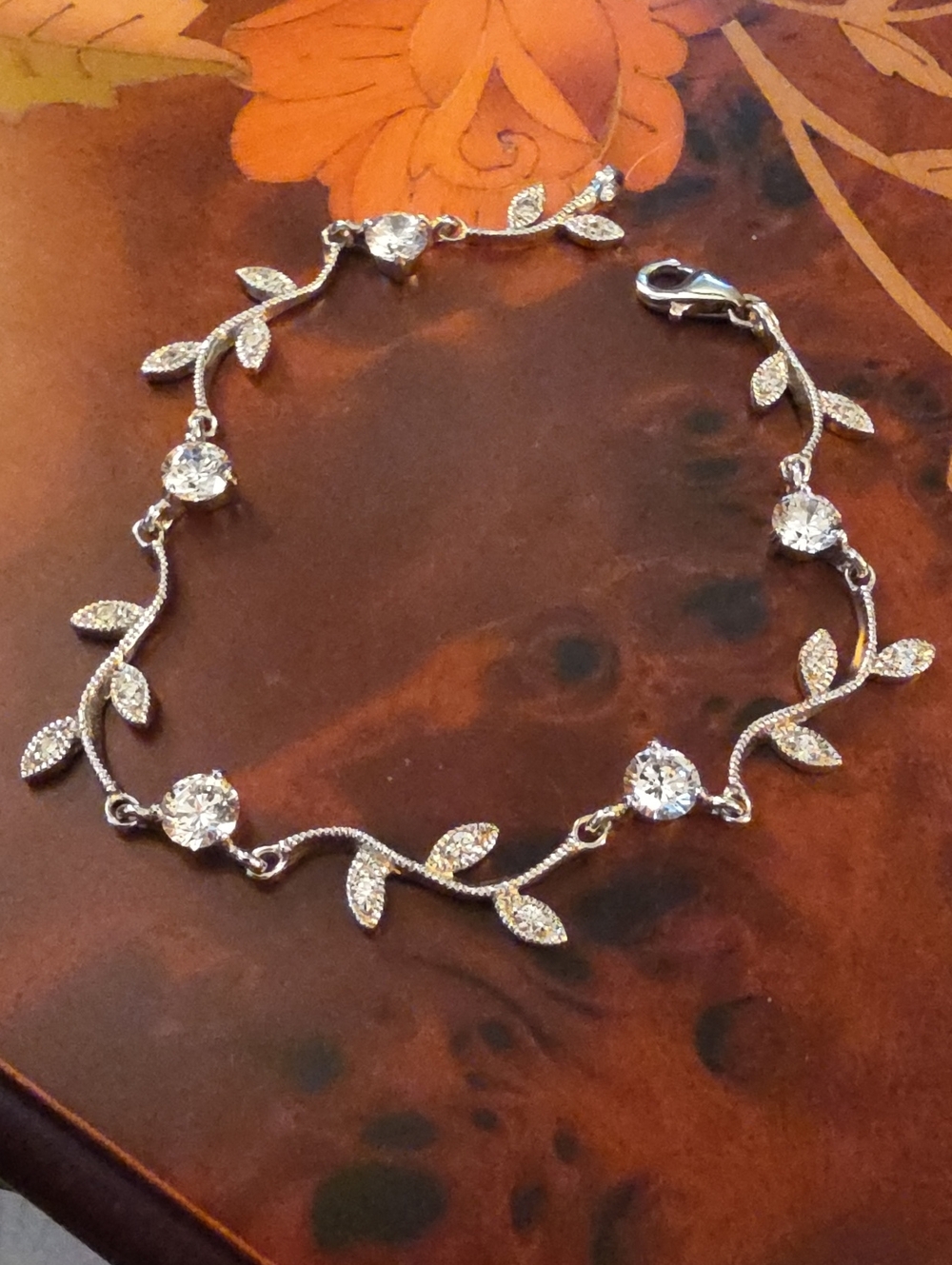 Bella Luce(R) Rhodium Over Silver Bracelet Size 7